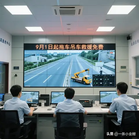 9月1日起江苏高速免费救援 拖车吊车费全免