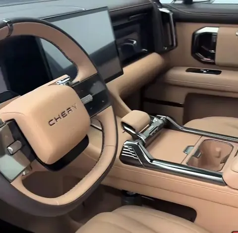 奇瑞全新中大型方盒子SUV,瑞虎9L前瞻,车长超5米,三电机+四驱